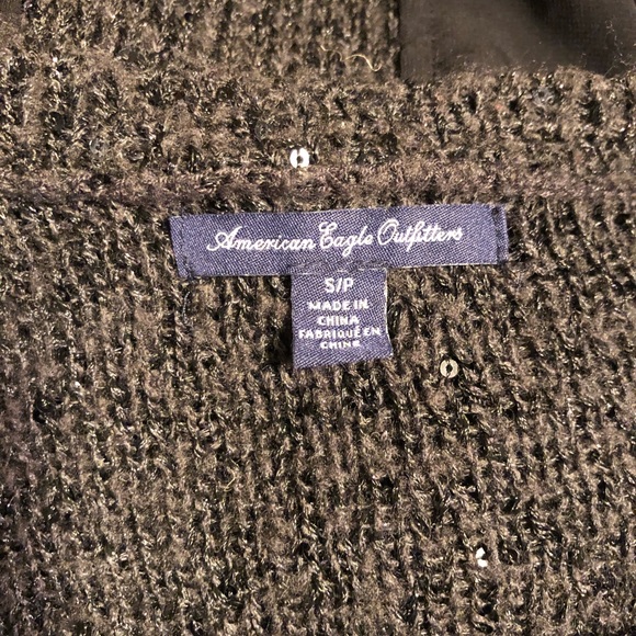 American Eagle sequined lightweight sweater - Picture 6 of 7